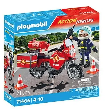 Playmobil Action - Brannbil på ulykkesstedet
