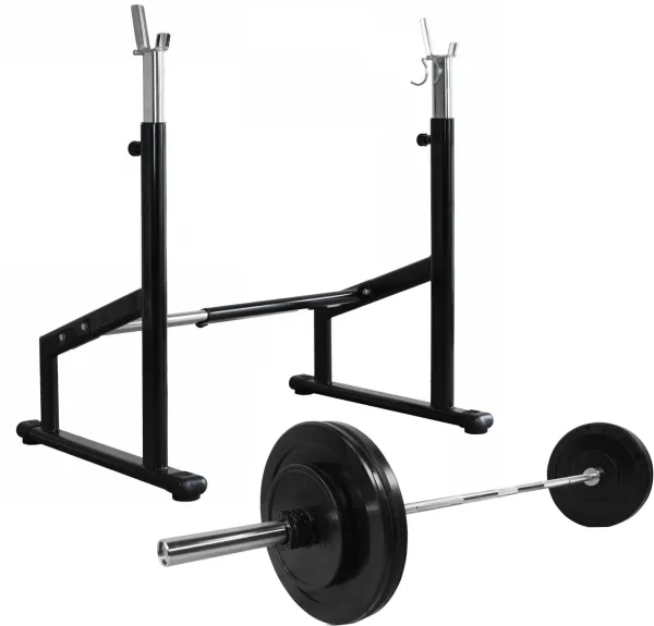 Odin Semi Pro Squat Rack + Vekter & Vektstang (50kg)